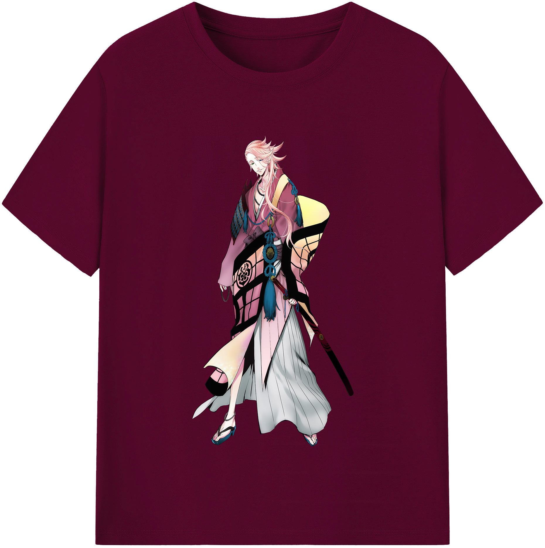 （画像用） 刀剣乱舞 Touken Ranbu レディースカジュアルプリントTシャツ（綿100％）